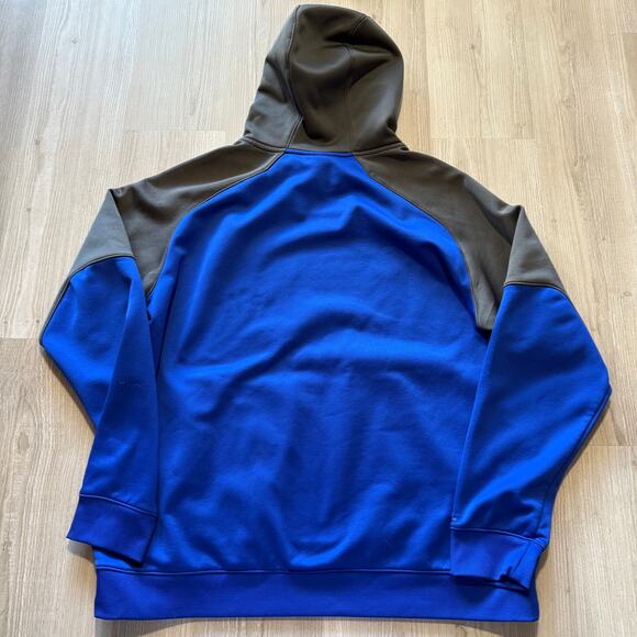 Men's Under Armour Storm Air Force Falcons Blue Fleece Hoodie Sweatshirt Sz 2XL - Picture 2 of 7